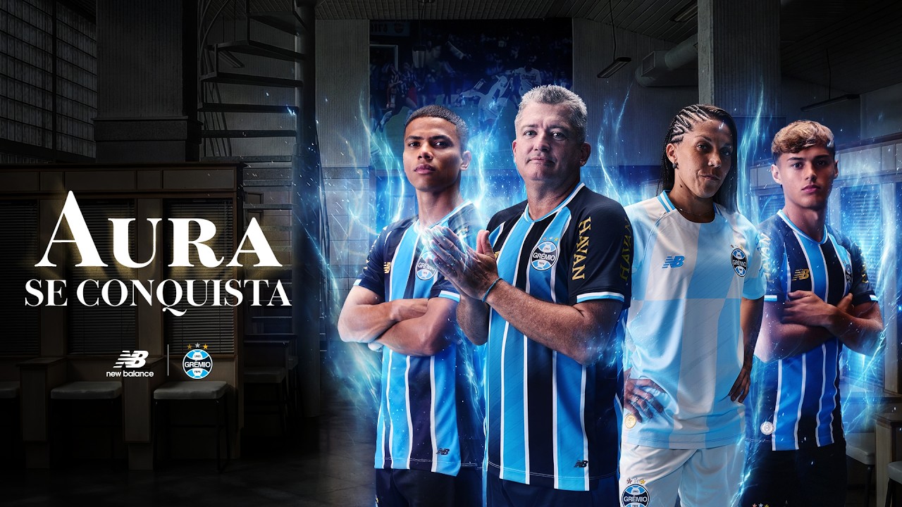 GRÊMIO E NEW BALANCE I AURA SE CONQUISTA.