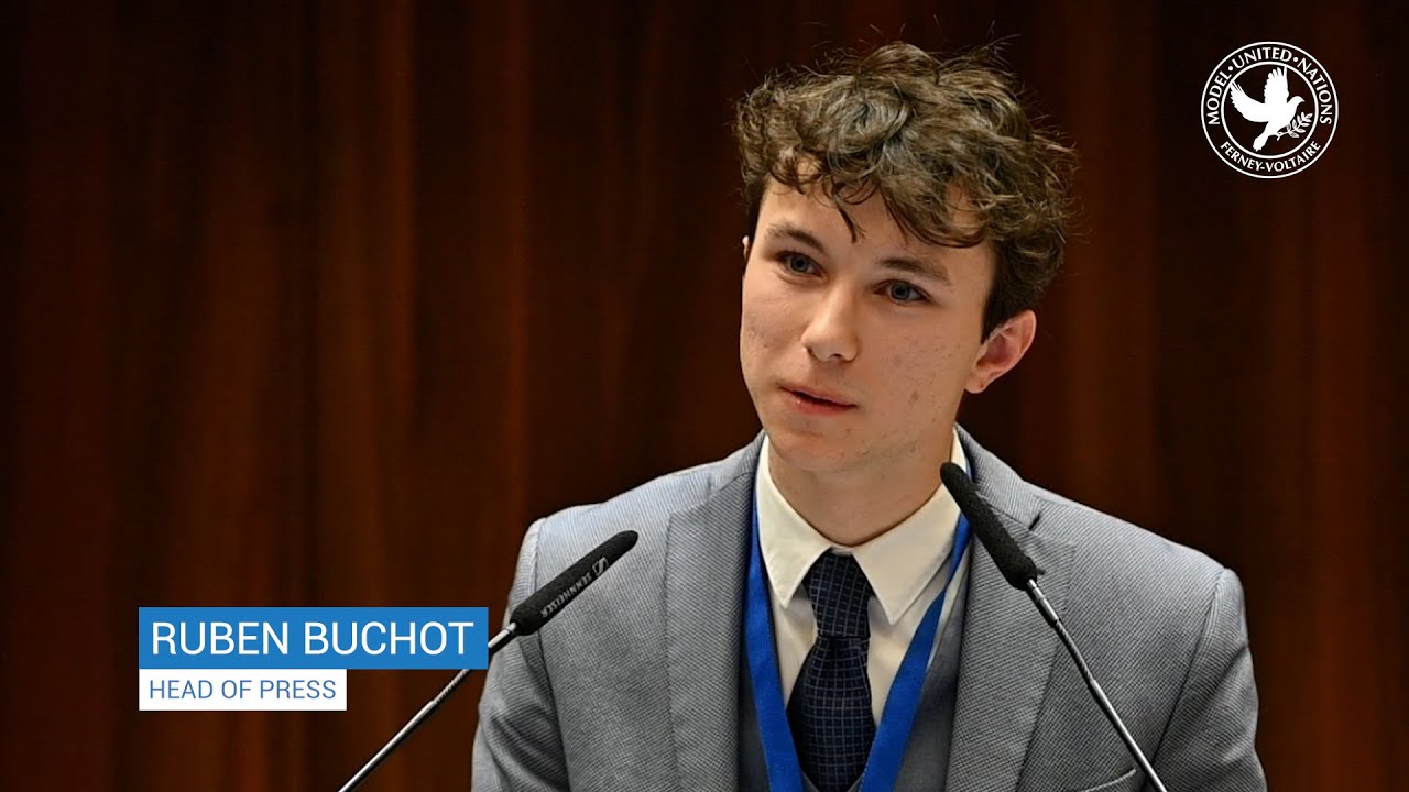 Ruben Buchot, Cérémonie de Clôture | FerMUN 2026