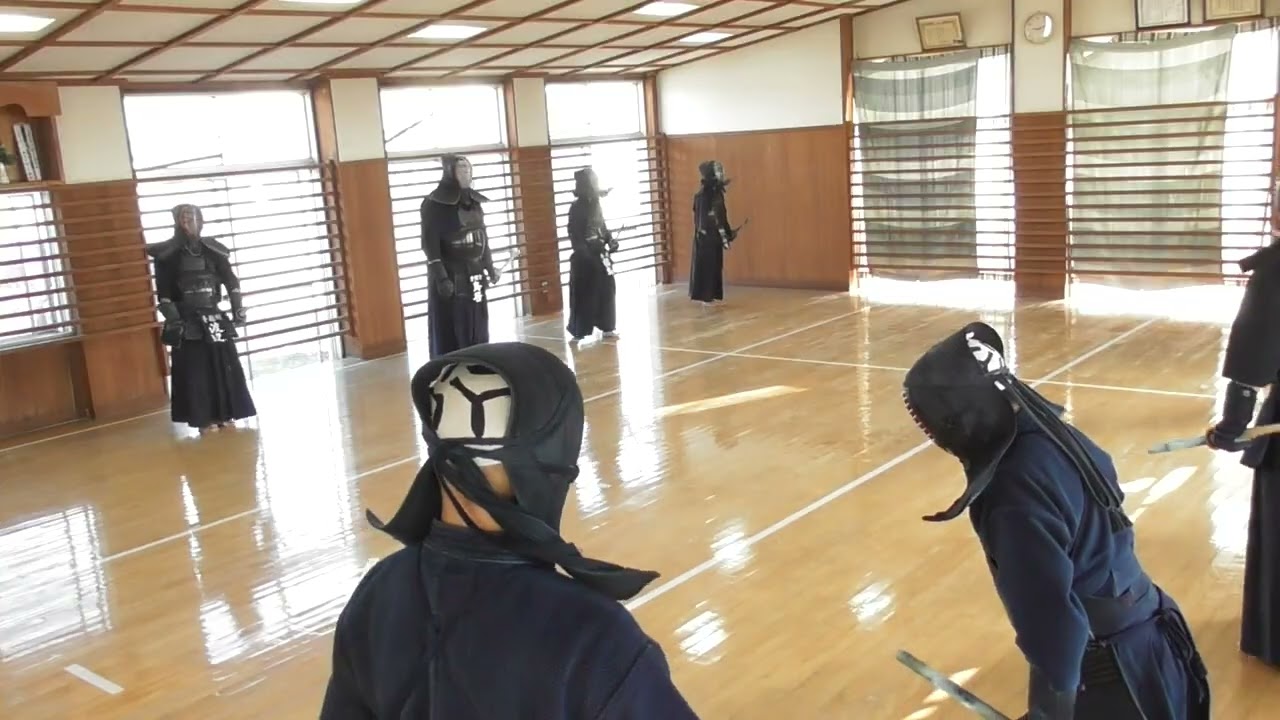 2026-01-10(4)土曜日の稽古、後半(奥側)