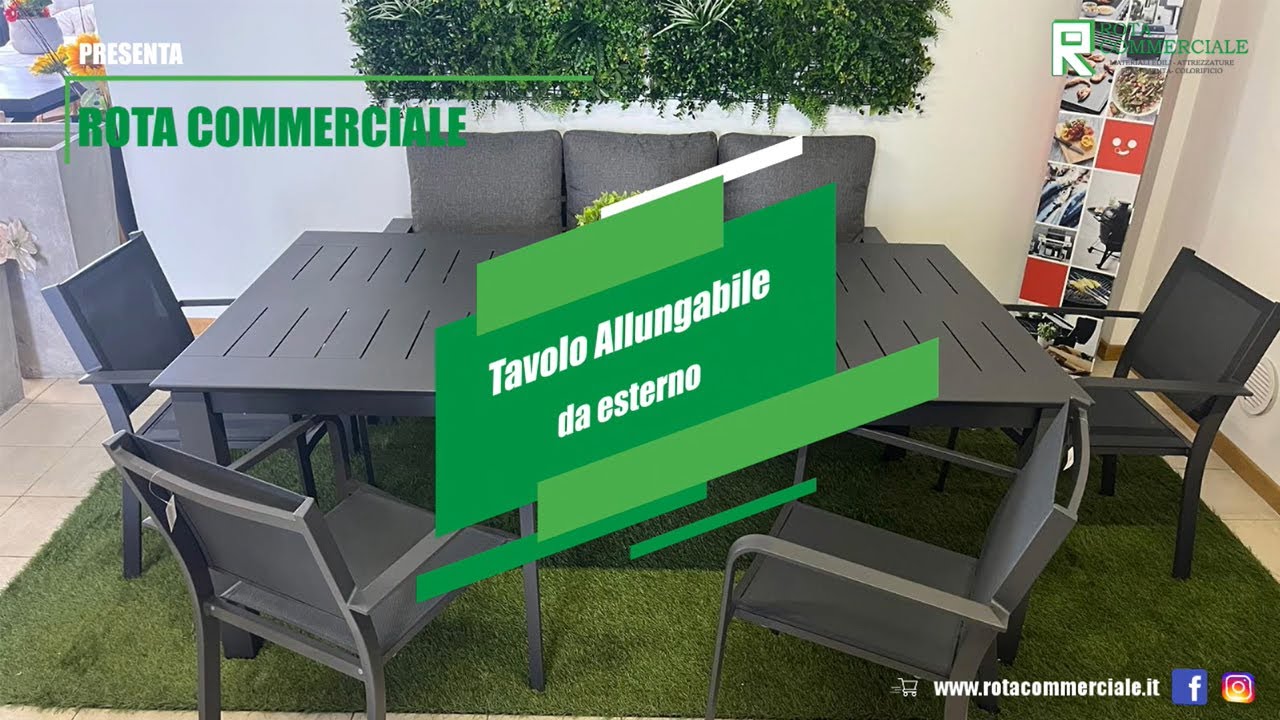 VIDEO TAVOLO PER ESTERNO
