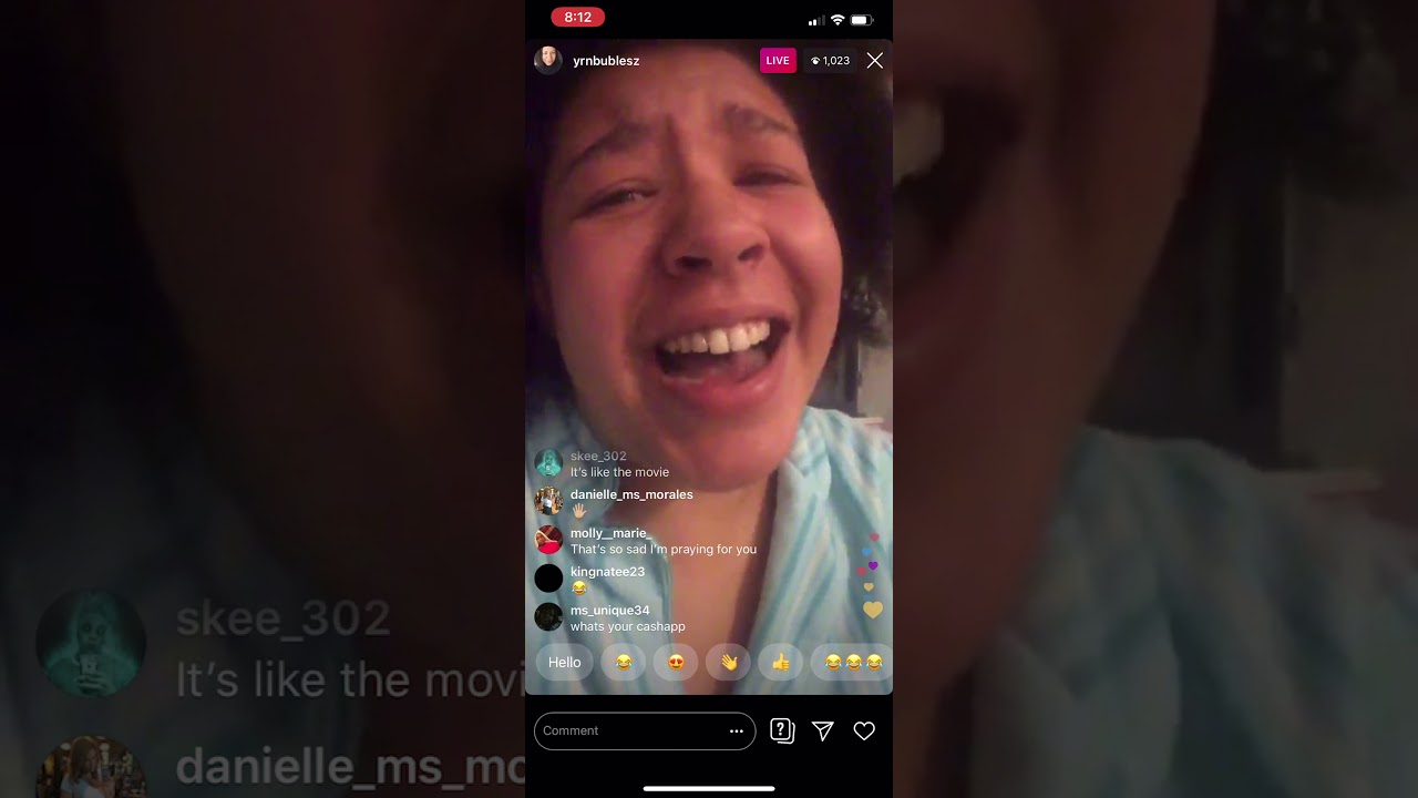 Kevin Gates strange fan ( yrnbublesz ) mad mental breakdown and talks normal *COPS CALLED
