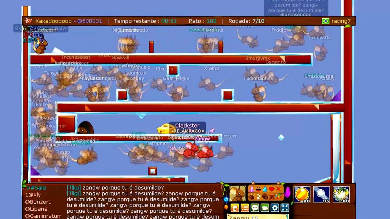 TRANSFORMICE - Clackster VS. Zangw (Clackster TFM)