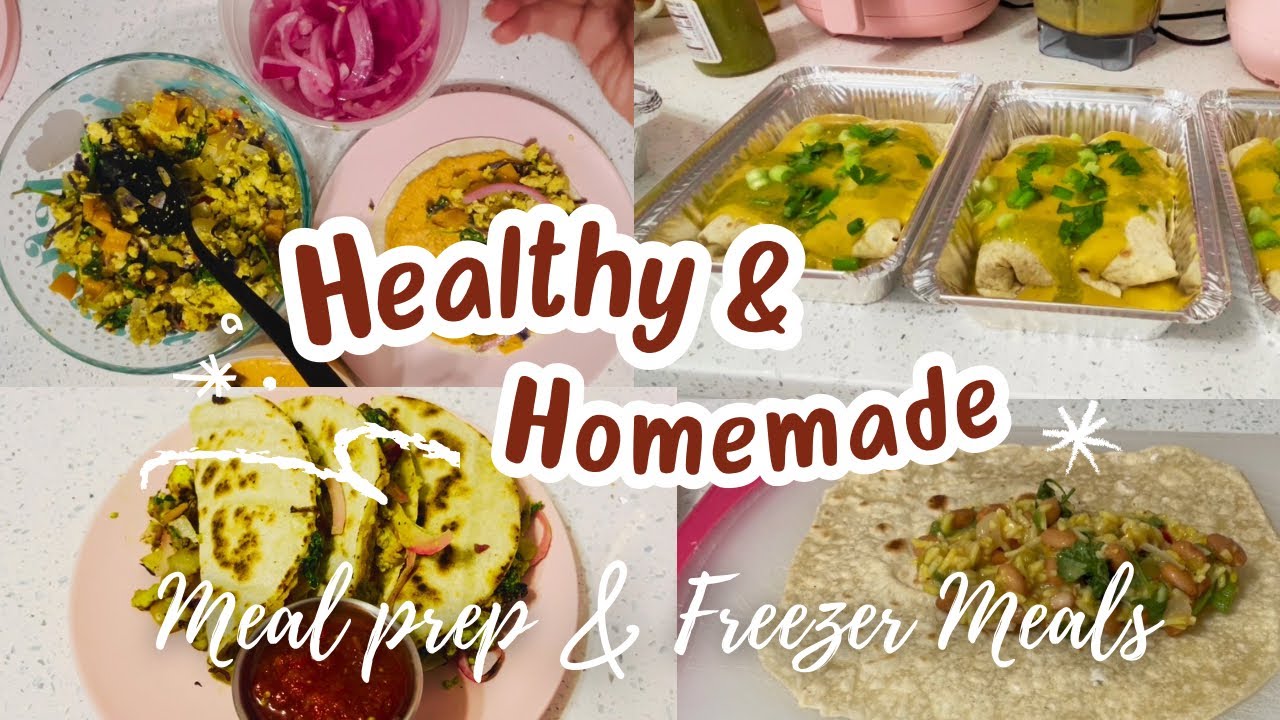 Healthy & Homemade | Scratch-Made Plant-Based Meal Prep + Freezer Meals