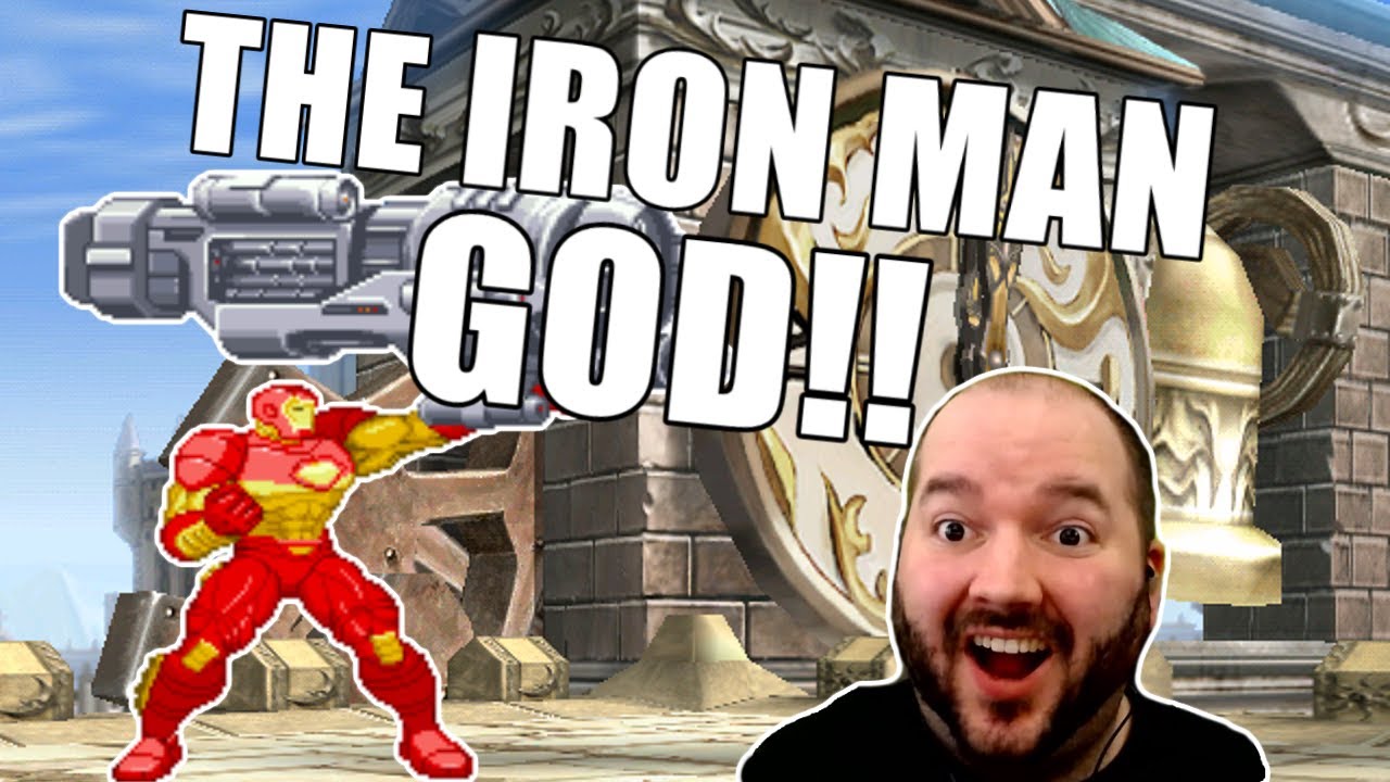 Fighting THE GREATEST IRON MAN in Marvel vs Capcom 2!!