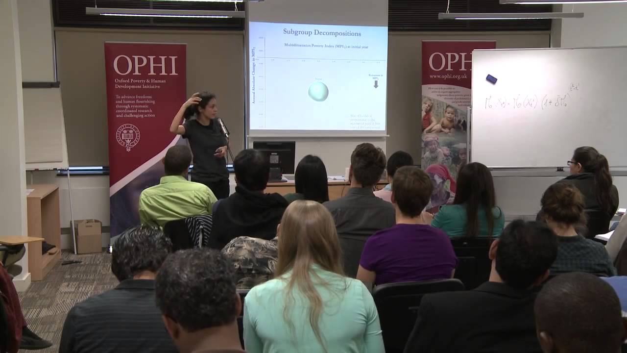Multidimensional Poverty Dynamics with Time Series and Panel Data (Sabina Alkire and Ana Vaz)