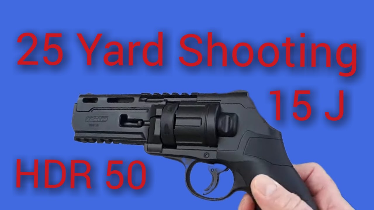 25 Yard Shooting Test. Devastator HDR 50 Upgrate 15 Joules
