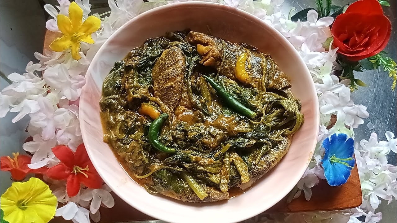 শাক ডাল কৈ টমেটো ভর্তা।😋😋❤️❤️