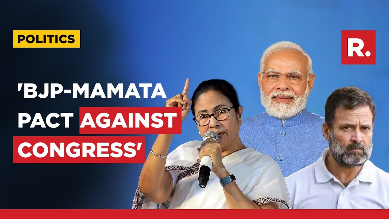 Congress Claims Mamata Banerjee Has Deal With PM Modi To Defame Rahul Gandhi