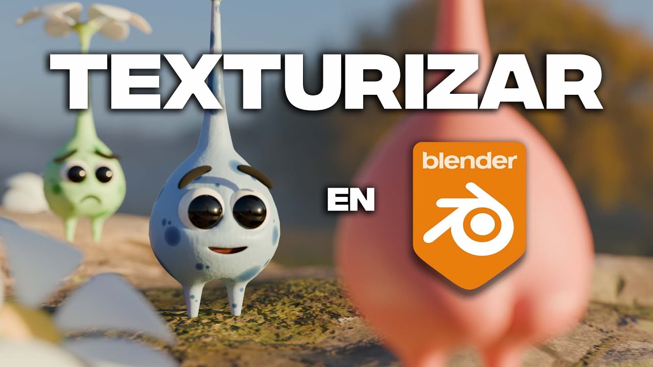 🚀Cómo TEXTURIZAR Personajes en BLENDER - Tutorial (UVs MUY FÁCIL)
