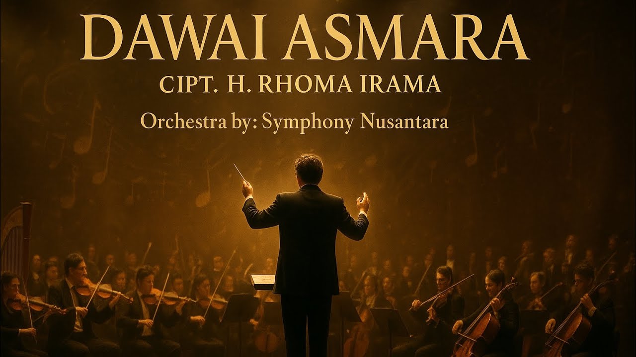 DAWAI ASMARA &ndash; Cipt. H. RHOMA IRAMA | Orchestra Version by Symphony Nusantara | Musik Indah