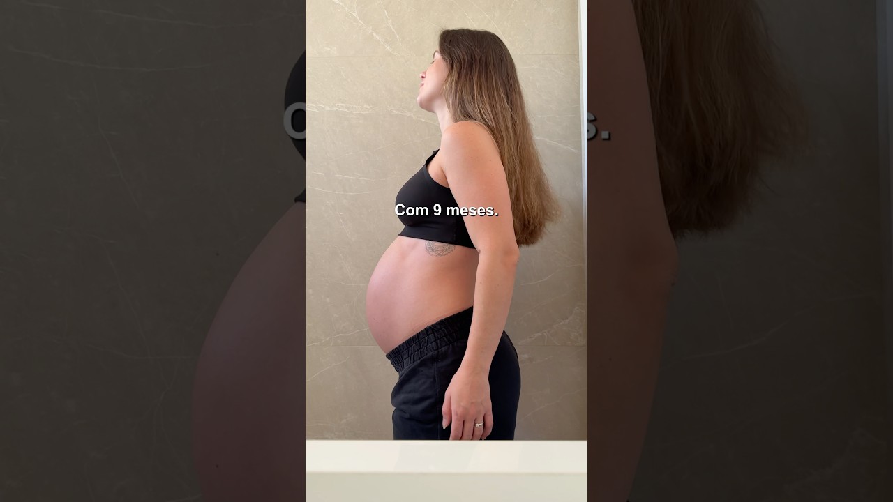 Engoli uma melancia!Quando descobri x 9 meses #gravida #gravidez #pregnancy #pregnant #pregnantbelly