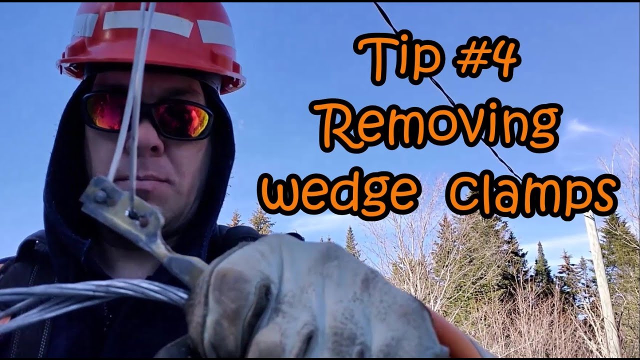 Lineman Tip #4 - Removing wedge clamps