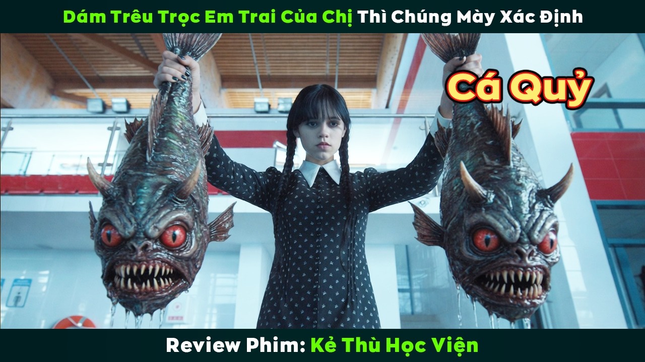 [Review Phim] WEDNESDAY Full 1-8 | Netflix, Jenna Ortega, Tim Burton
