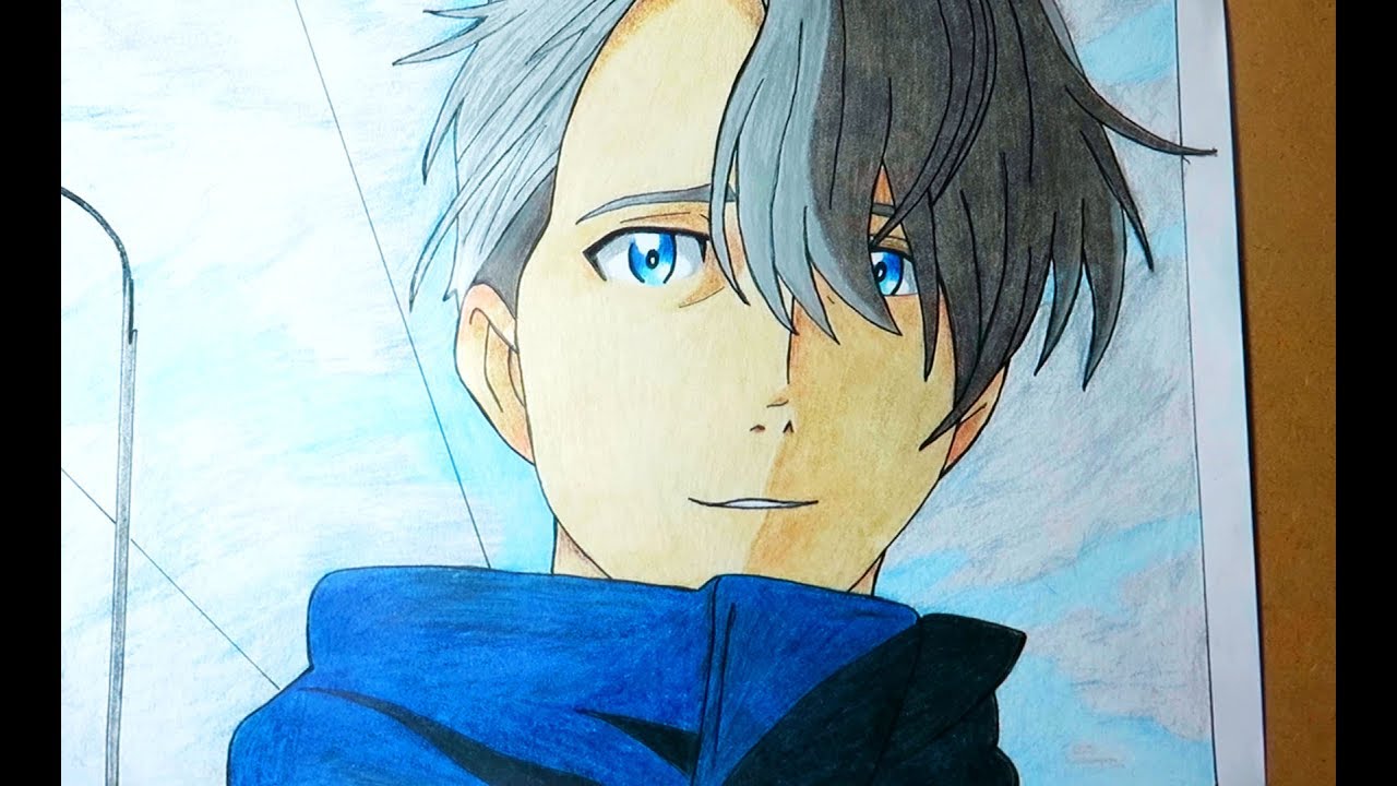Speed Drawing - Viktor Nikiforov (Yuri!!! On ICE) / SharonValdi