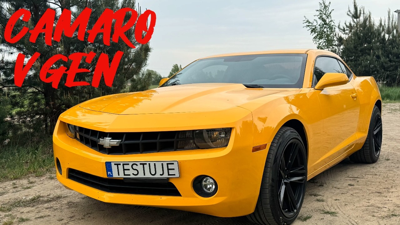 Camaro V generacji 3.6 V6 (304 KM). To auto nie ma sensu... i właśnie dlatego je pokochasz!