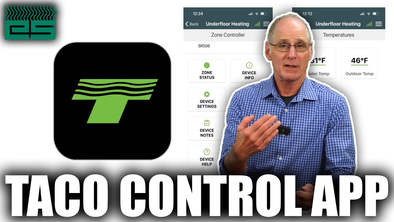 TACO Control App - FULL WALKTHROUGH | @TacoHVACtv