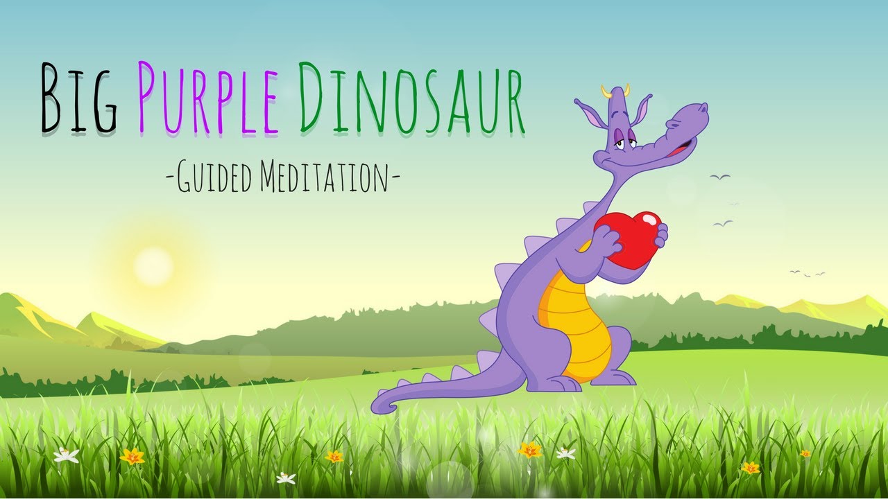 Guided Meditation for Kids | BIG PURPLE DINOSAUR | Bedtime Meditation for Children | Kids Relaxation