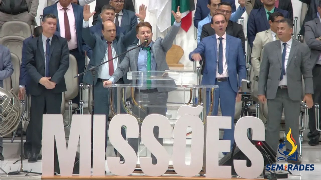 Pr. Gilmar Fiuza: 21&ordm; Congresso da Semirades &ndash; Abertura: o poder de Deus caiu sobre a igreja.