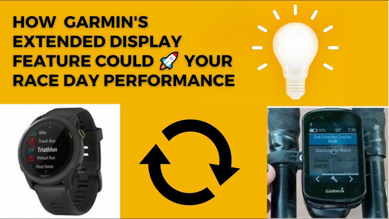 Why Every Triathlete Needs Garmin Extended Display Mode?