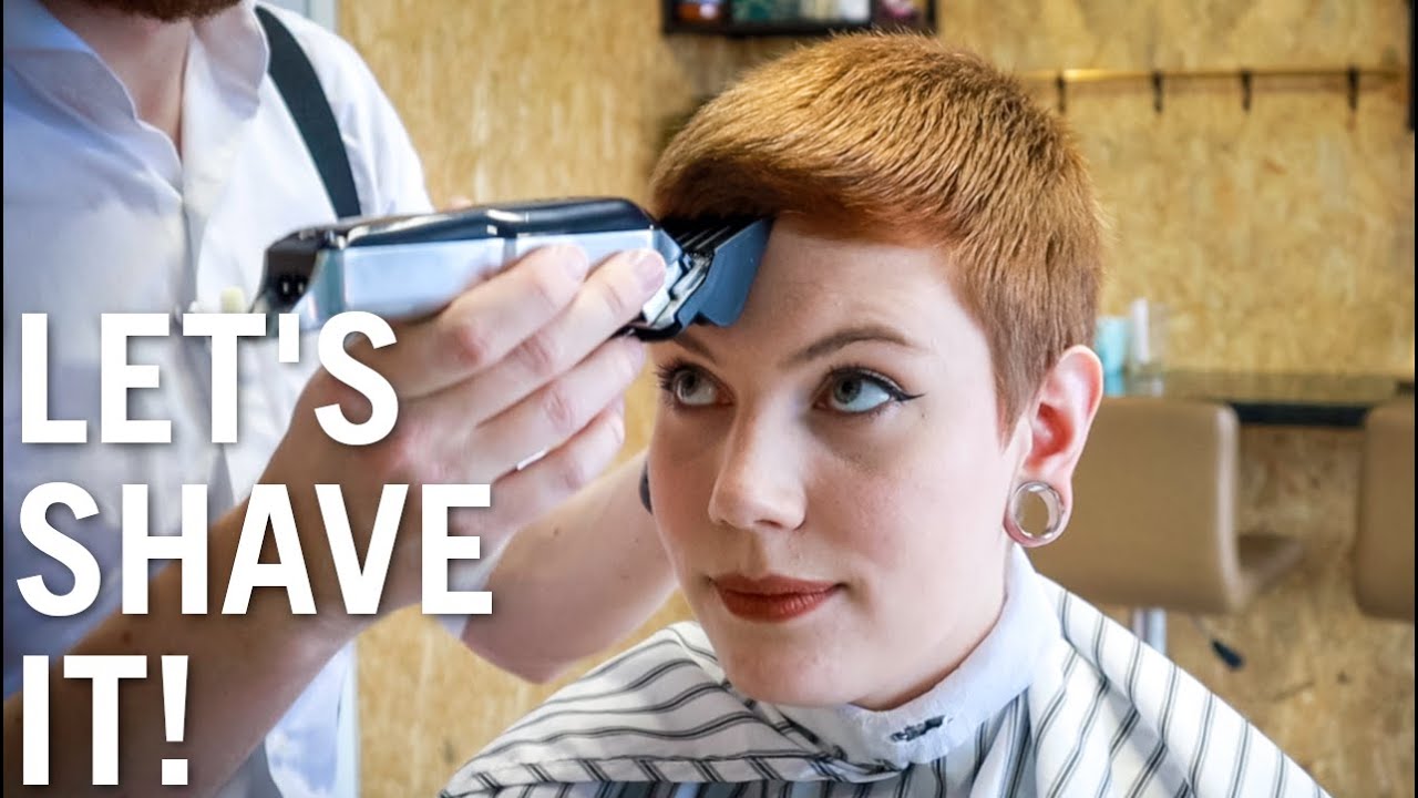 SHE GETS HER BELOVED BUZZCUT | HFDZK HOW TO CUT HAIR ASMR TUTORIAL