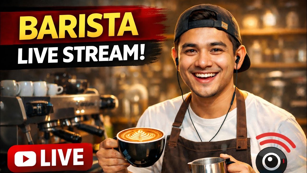BARISTA LIVE COFFEE LOVER MORNING WORK