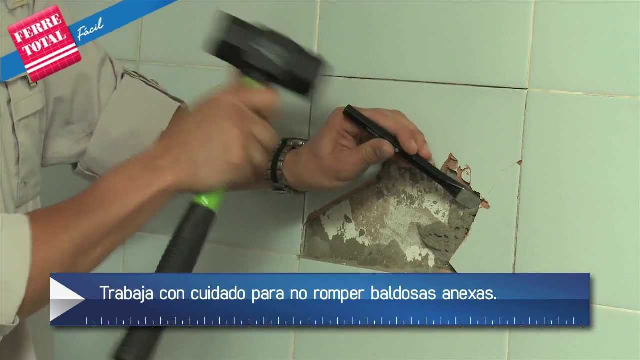Ferretotal - ¿Cómo reemplazar baldosas?