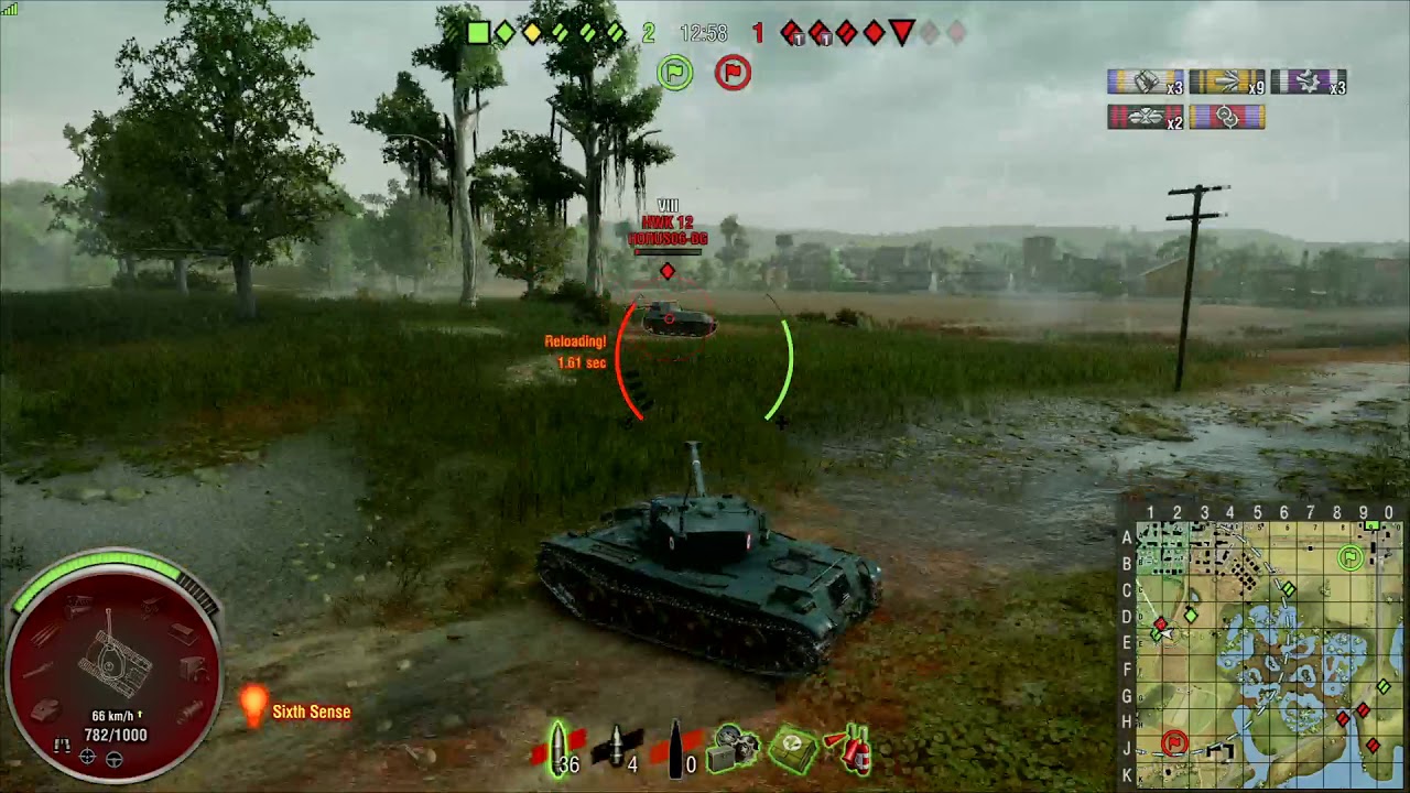 Bat.-Chatillon 12 t ace master M 7vs7 5 kills WOT console TORAS clan 2019