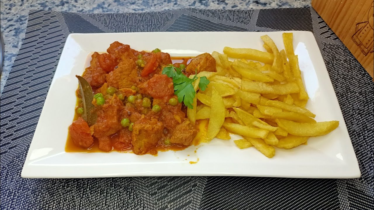 Estofado de Cerdo en olla express #espectacular #estofado #casero 