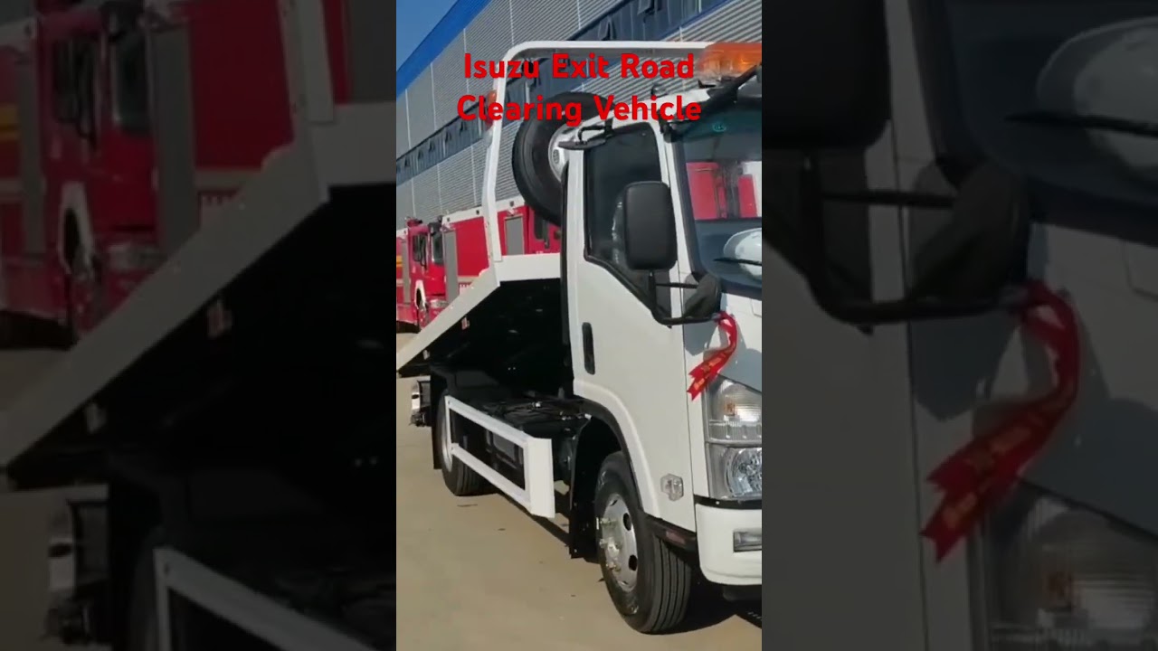 Isuzu Exit Road Clearing Vehicle