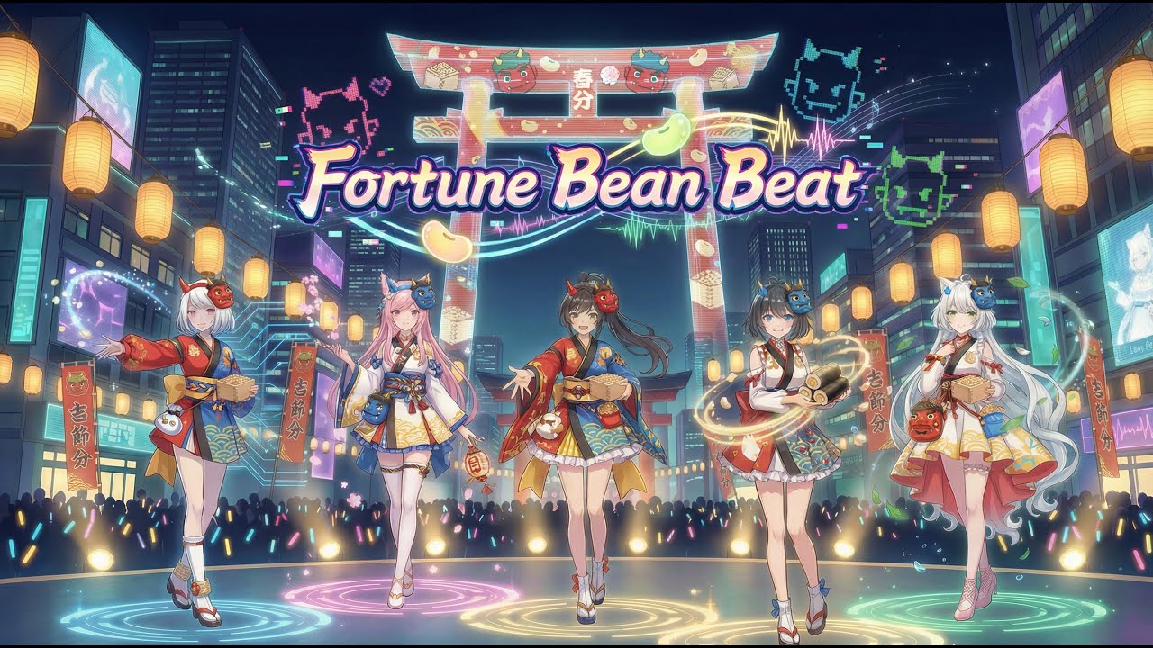 Fortune Bean Beat｜鬼ノイズByeBye！福はうち✨