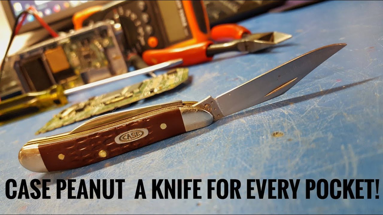 The Case Peanut Pocket Knife.  A Knife That Should Be In Everyone's Pocket!