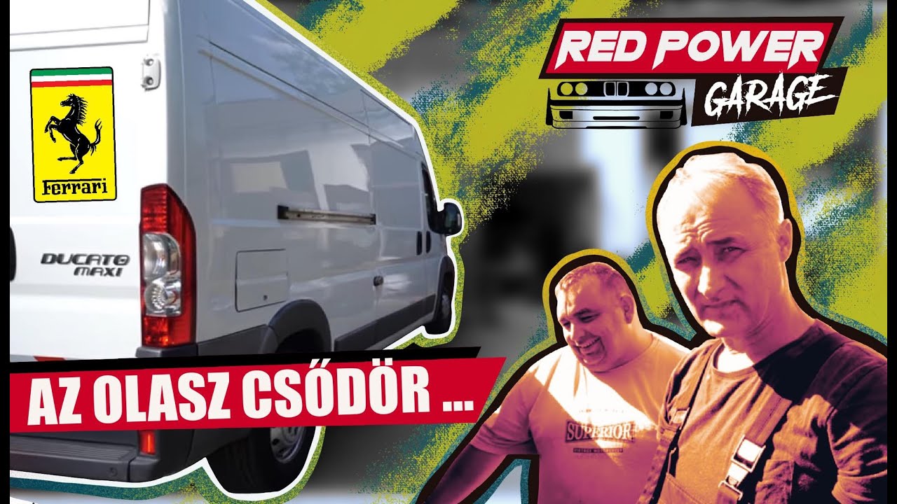 AZ OLASZ CSŐDÖR VESZTE! 😱 | FIAT DUCATO | #vörösjenő #szegezdiszabolcs #fiat