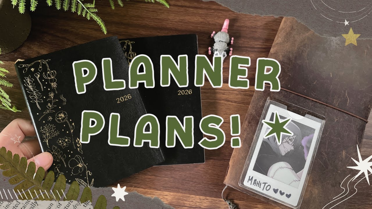 ☾ Planner Season Panic | My holy grail of daily journals and plans for 2026