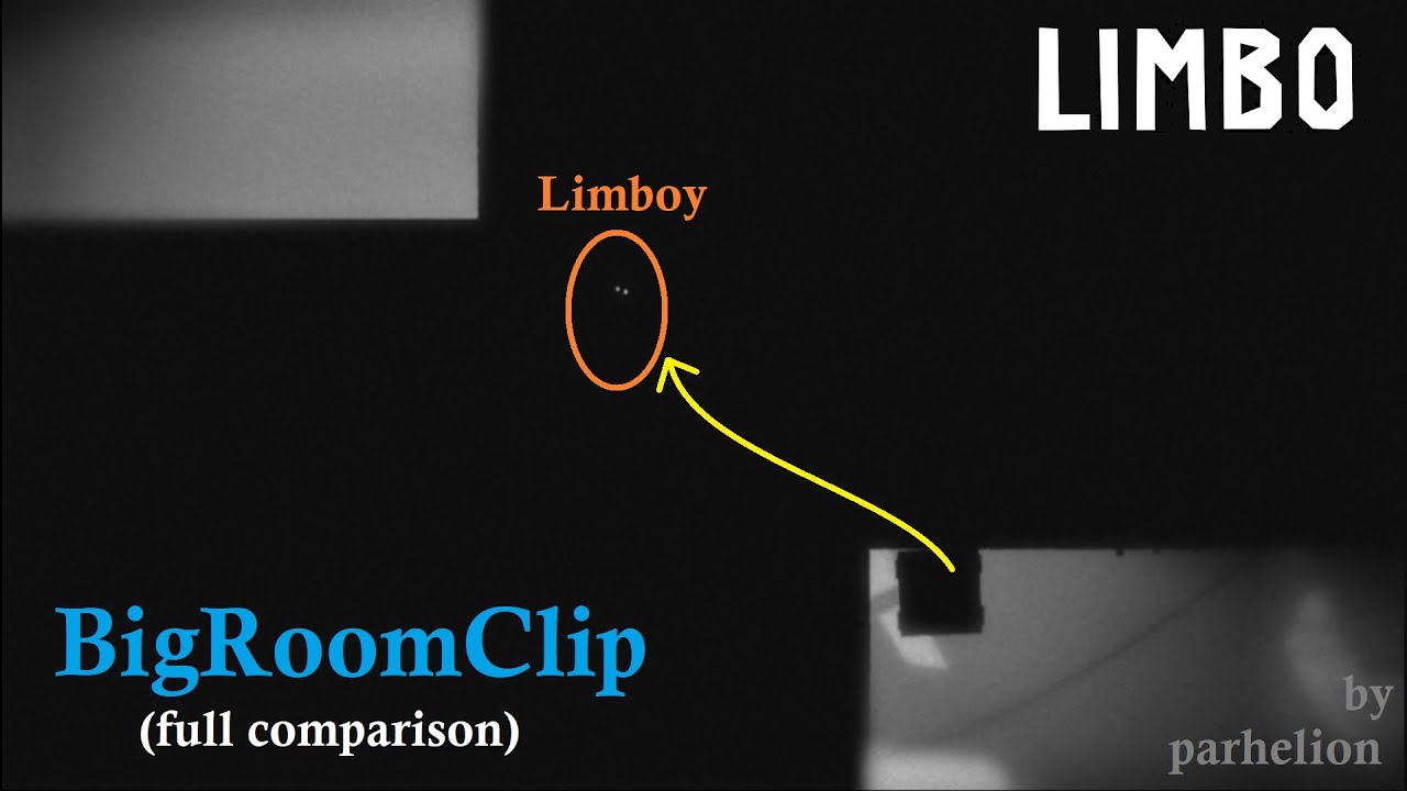 LIMBO - Big Room Clip (biggest skip in LIMBO history - over 40seconds)