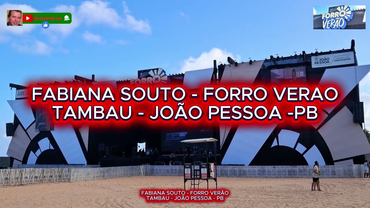 FABIANA SOUTO - FORRO VERÃO - Tambau - PB
