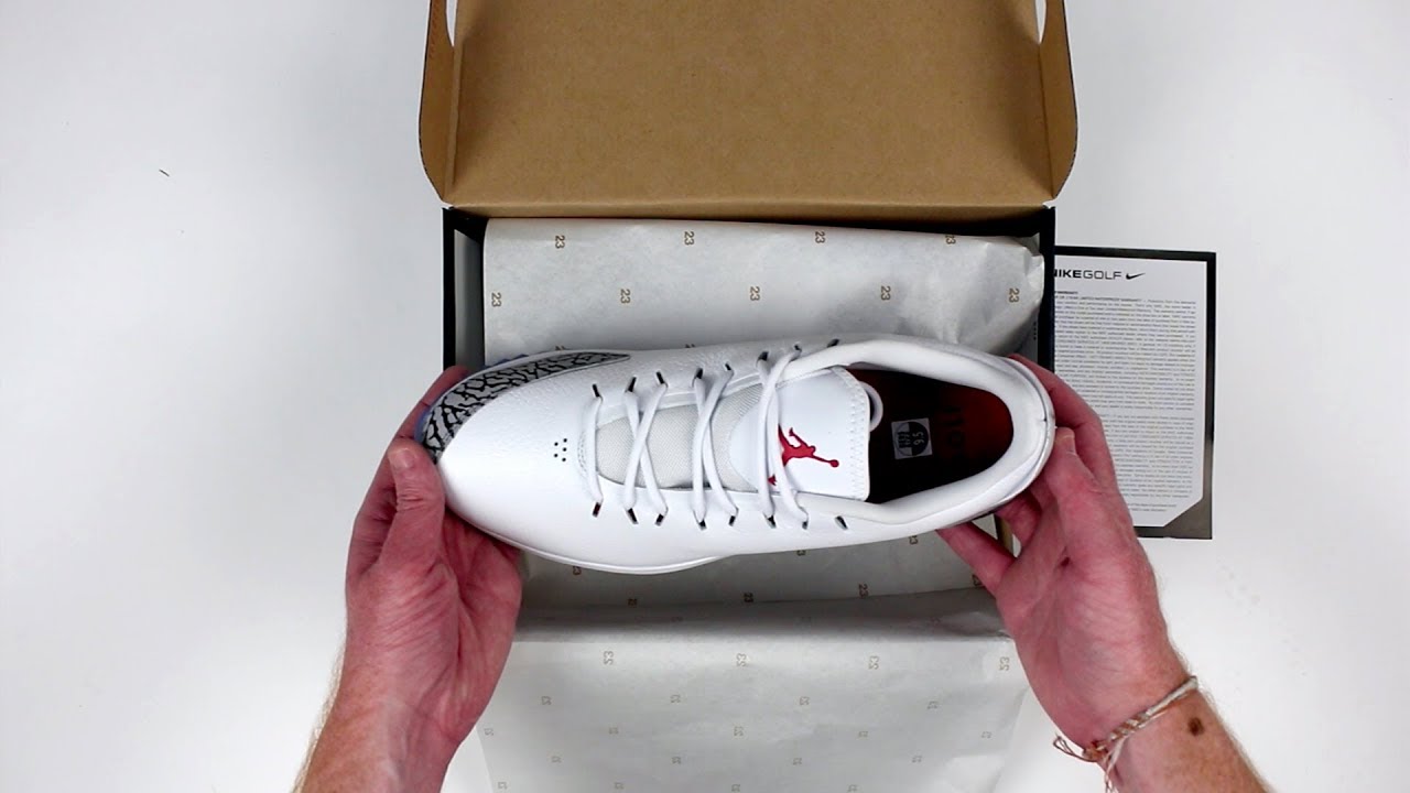 Nike Jordan ADG Spikeless Golf Shoes Unboxing