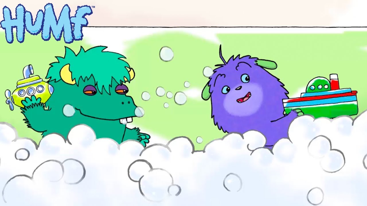 Humf | Wallace's Bath | Full Episodes | 30 Minute Compilation | Cartoons For Children