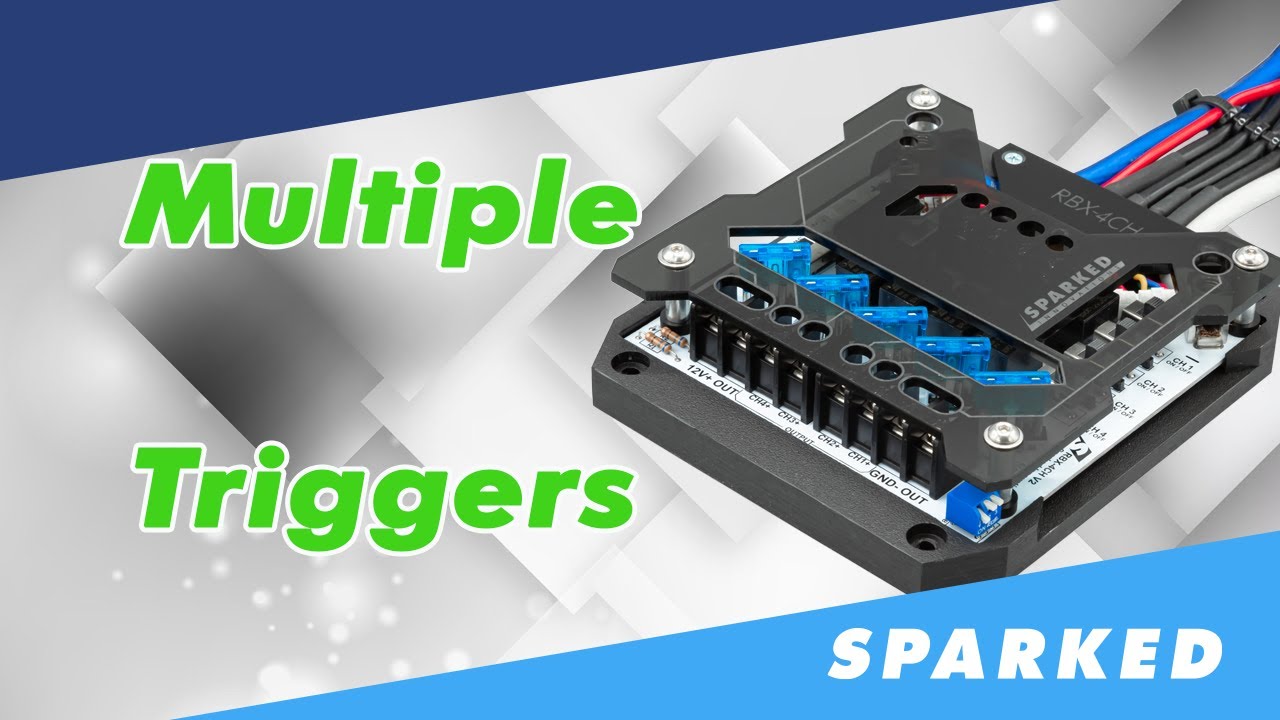 Sparked Relay Box, RBX4CH Trigger Inputs
