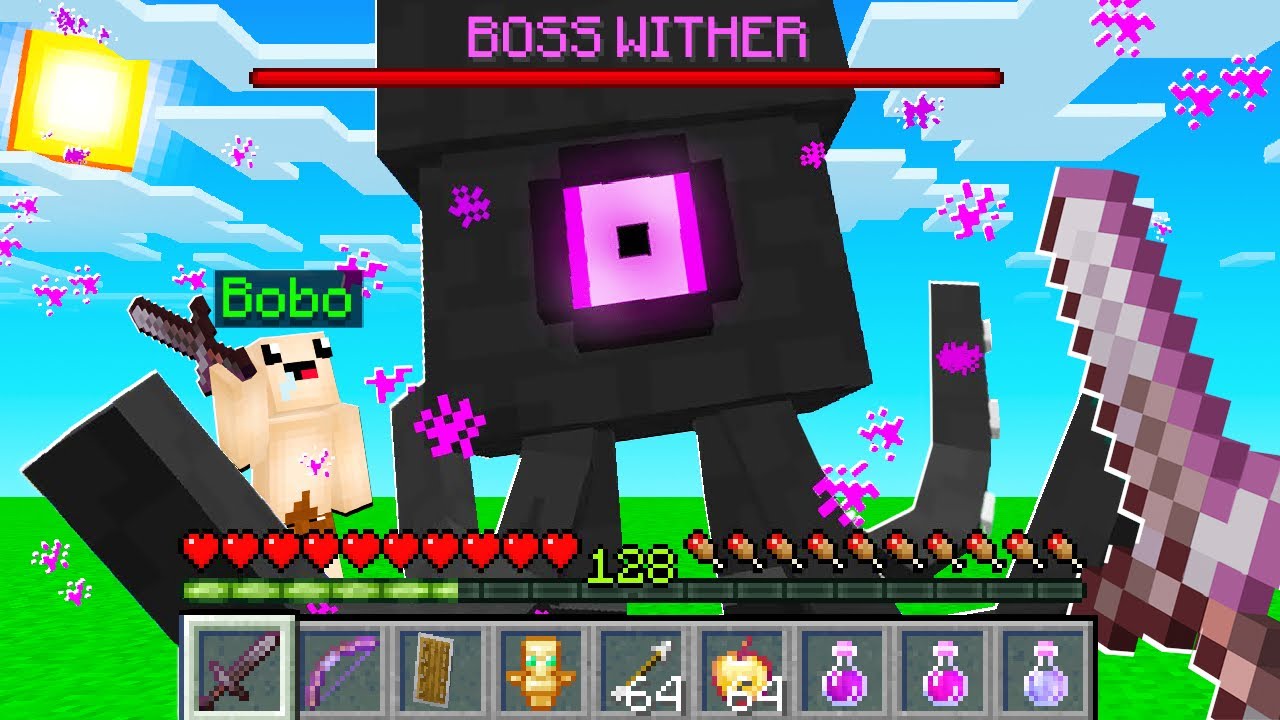 COŚ WŁAMAŁO SIĘ na SERWER *JEDEN BLOK* i BOBO ZROBIŁ TO… w Minecraft! 😰