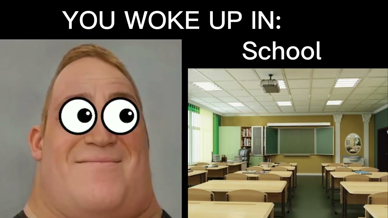 Mr Incredible Becoming Scared Meme You woke up in