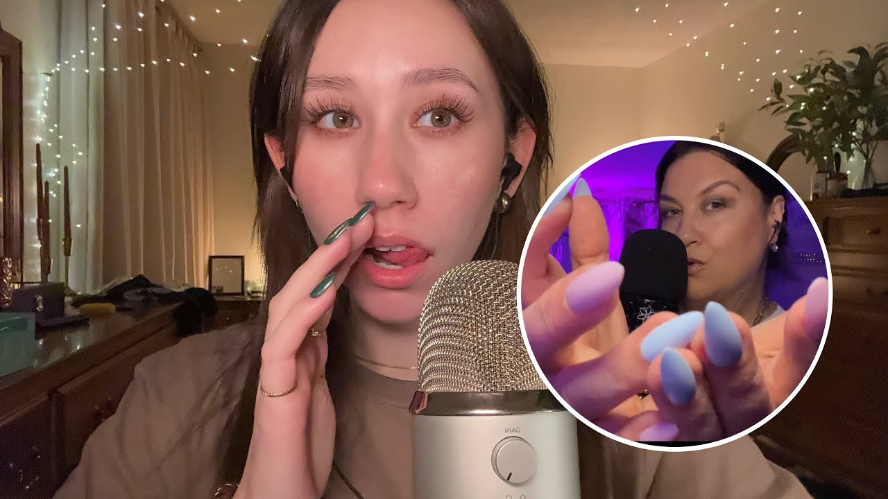 ASMR | Mouth Sounds and Hand Movements Collab with @asmrwales