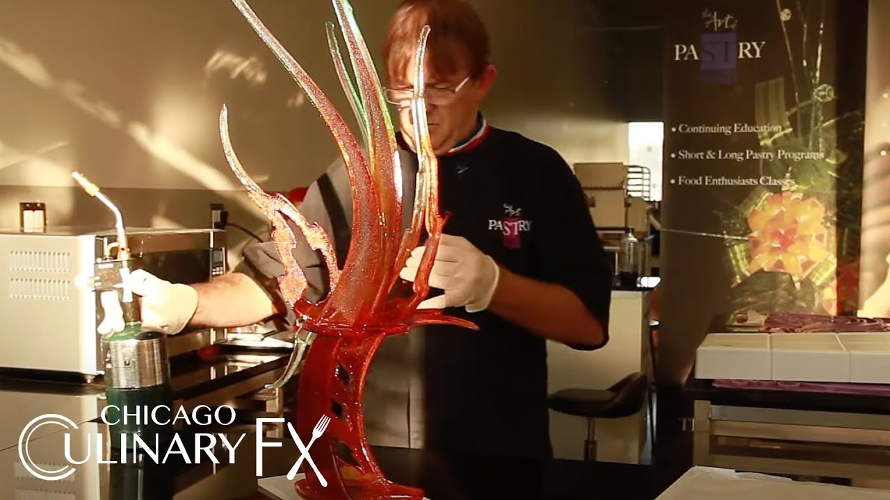 Flame ShowStopper&trade; by Chef St&eacute;phane Tr&eacute;and, MOF | Sugar Art Meets Sculptural Elegance