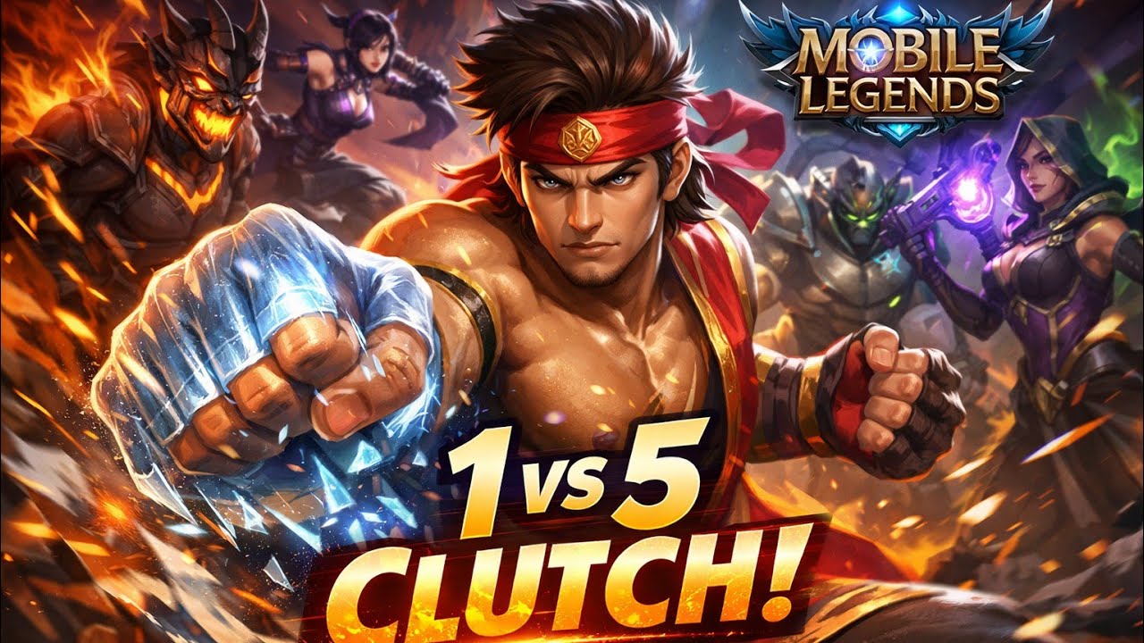 Moba legend 45 #likes 1vs 5 clutch 