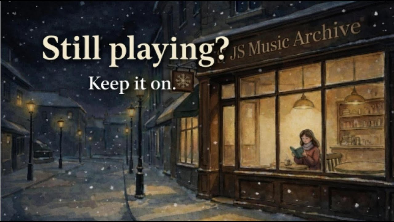 Still Playing? Cozy Winter Piano for Focus & Calm ❄️ | 2 Hours