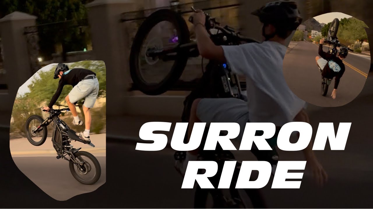 Last Video ever on a Surron (Wheelies + Karens + Cops)