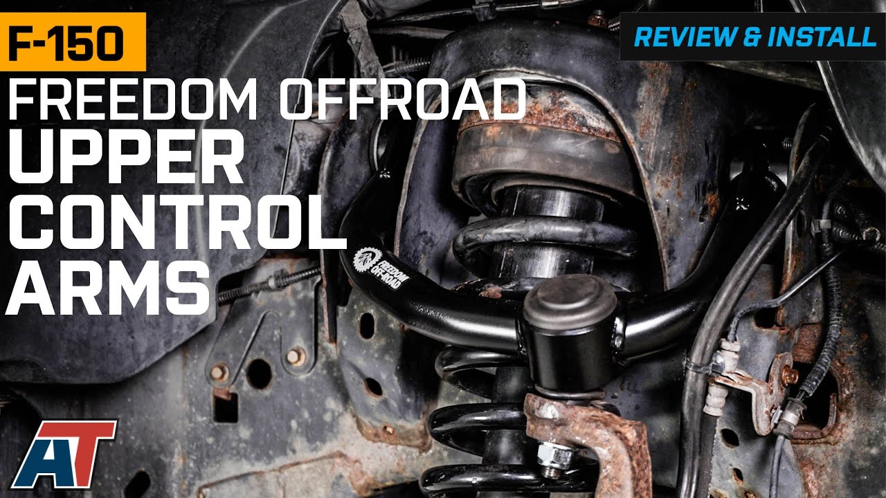 2004-2020 F-150 Freedom Offroad Front Upper Control Arms Review & Install