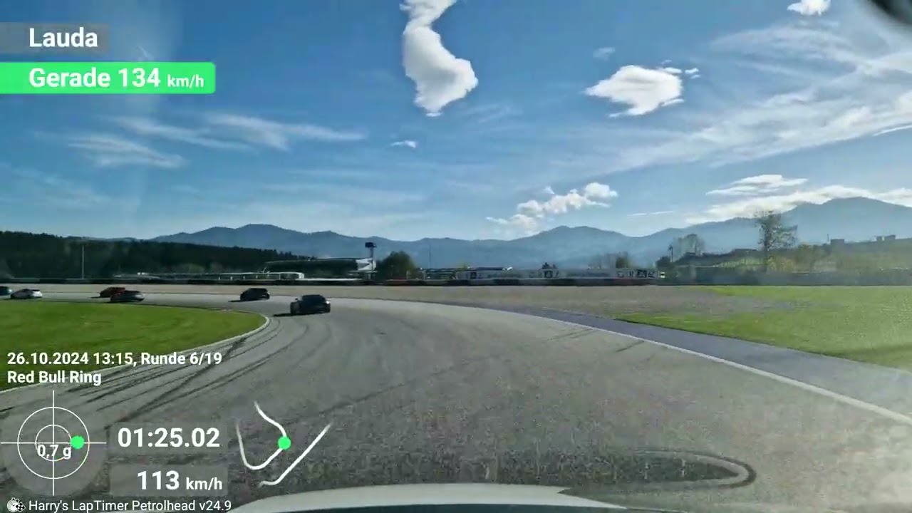 Freies fahren am Red Bull Ring am 26.10.2024