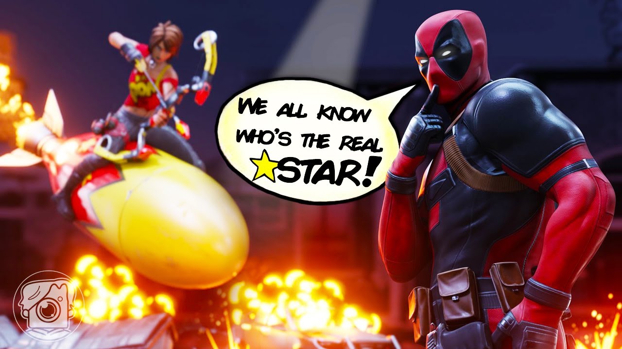 TNTINA ORIGIN STORY feat. DEADPOOL! (A Fortnite Short Film)