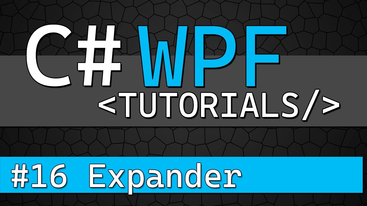 Учебник C# WPF №16 &mdash; Расширитель