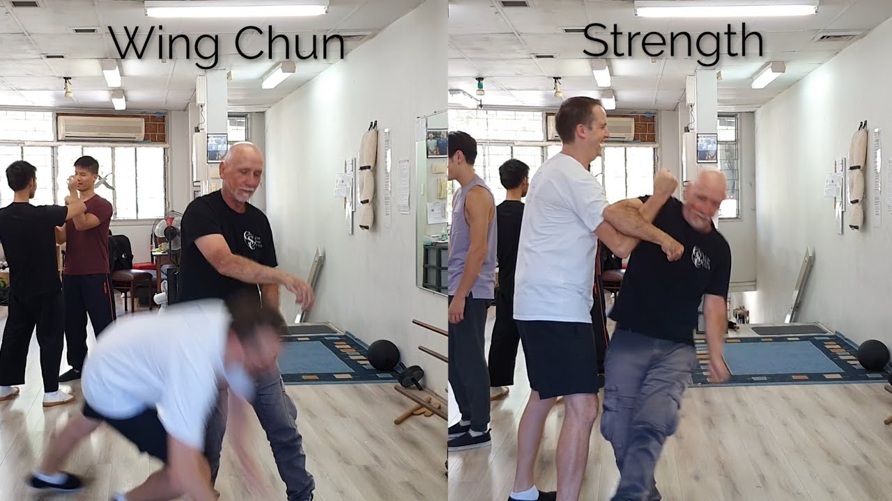 Wing Chun Elbow (Relaxed Power vs Strength #2)